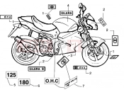 gilera DNA 125 Emblems