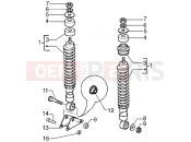 gilera DNA 125 Rear shock absorber