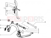 gilera DNA 125 Stand