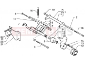 gilera DNA 125 Swinging arm