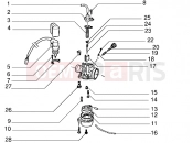 gilera DNA 50 Carburettor