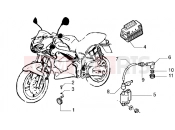 gilera DNA 50 Electrical devices