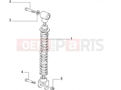 gilera DNA 50 Rear shock absorber
