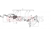 gilera DNA 50 Secondary air box