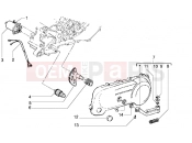 gilera DNA 50 Starting motor-starter lever