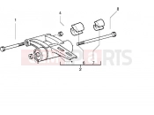 gilera DNA 50 Swinging arm