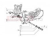 gilera DNA 50 Water pump