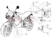 gilera DNA GP Experience Battery-remote control switch