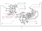 gilera DNA GP Experience Crankase