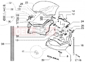 gilera DNA GP Experience Helmet housing