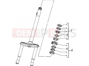 gilera Easy Moving Steering bearing ball tracks