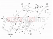 gilera 2007 Fuoco 500 Cooling system