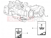 gilera 2007 Fuoco 500 Engine, assembly