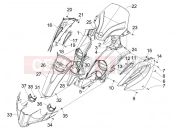 gilera 2007 Fuoco 500 Front shield