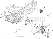 gilera 2011 Fuoco 500 Driving pulley