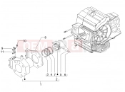 gilera 2012 Fuoco 500 Cylinder-piston-wrist pin unit