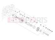 Driven pulley - Gilera Fuoco 500 LT 2014
