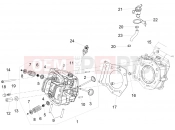 Head unit - Valve - Gilera Fuoco 500 LT 2014