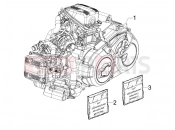 gilera 2007 GP 800 Engine, assembly