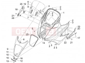 gilera 2008 GP 800 Front shield