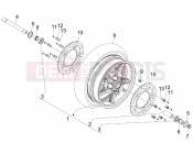 gilera 2008 GP 800 Front wheel