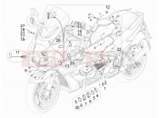 gilera 2008 GP 800 Main cable harness