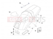 gilera 2008 GP 800 Saddle/seats