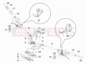 gilera 2011 GP 800 Handlebars - Master cil.