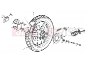 gilera GPR 50 Rear wheel