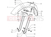 gilera GSM Front mudguard