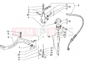 Pedal-master cylinder - Gilera GSM M.Y. 2001