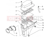 gilera H@k M.Y. 2001 Air cleaner