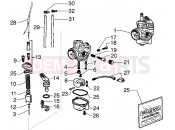 gilera H@k M.Y. 2001 Carburettor