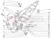gilera H@k M.Y. 2001 Frame