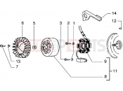 gilera Ice Flywheel magneto
