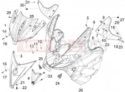 gilera 2007 Nexus 125 Front shield
