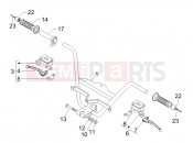 gilera 2007 Nexus 125 Handlebars - Master cil.
