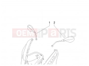 gilera 2008 Nexus 125 Driving mirror/s