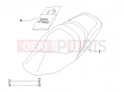 gilera 2008 Nexus 125 Saddle/seats