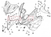 GILERA Nexus 250 Front shield