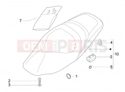 GILERA Nexus 250 Saddle/seats