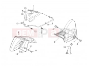 GILERA Nexus 250 Wheel huosing - Mudguard