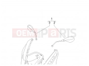 gilera 2007 Nexus 250 Driving mirror/s