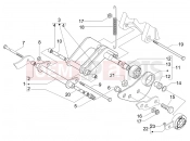 gilera 2007 Nexus 250 Swinging arm
