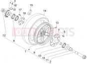 gilera 2006 Nexus 250 SP Front wheel