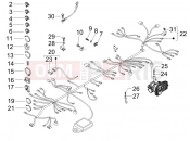 gilera 2006 Nexus 250 SP Main cable harness