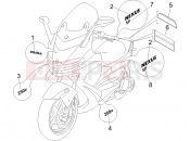 gilera 2006 Nexus 250 SP Plates - Emblems