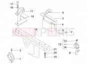gilera 2006 Nexus 250 SP Remote control switches - Battery - Horn