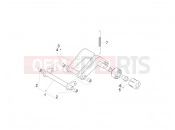 gilera 2006 Nexus 250 SP Swinging arm