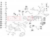 gilera 2010 Nexus 300 ie Main cable harness